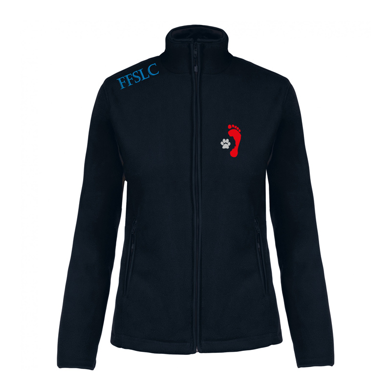 Veste polaire femme FFSLC brodée
