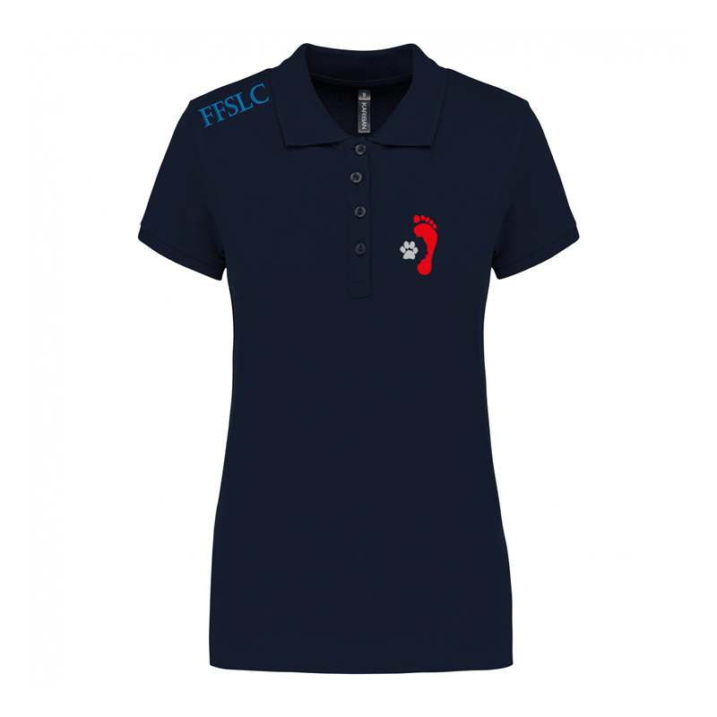 Polo femme FFSLC brodé