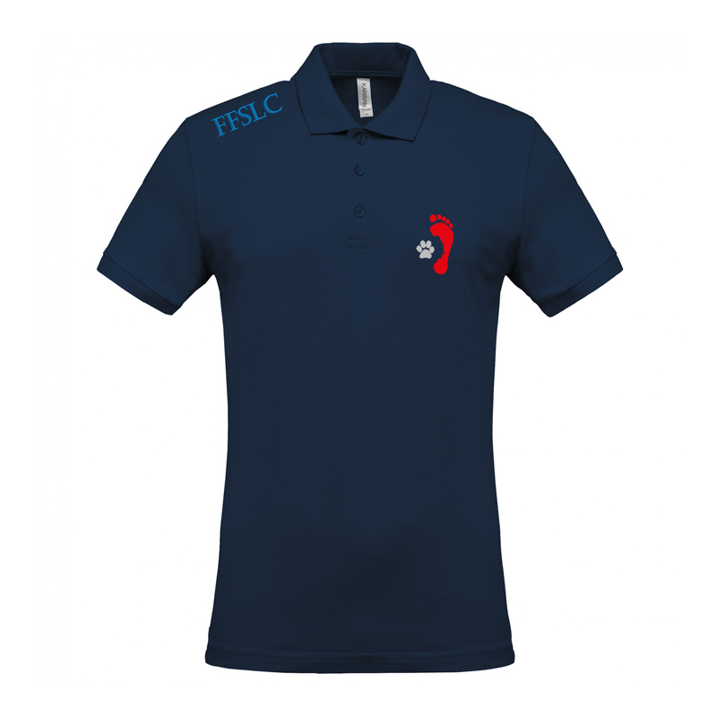 Polo homme FFSLC brodé