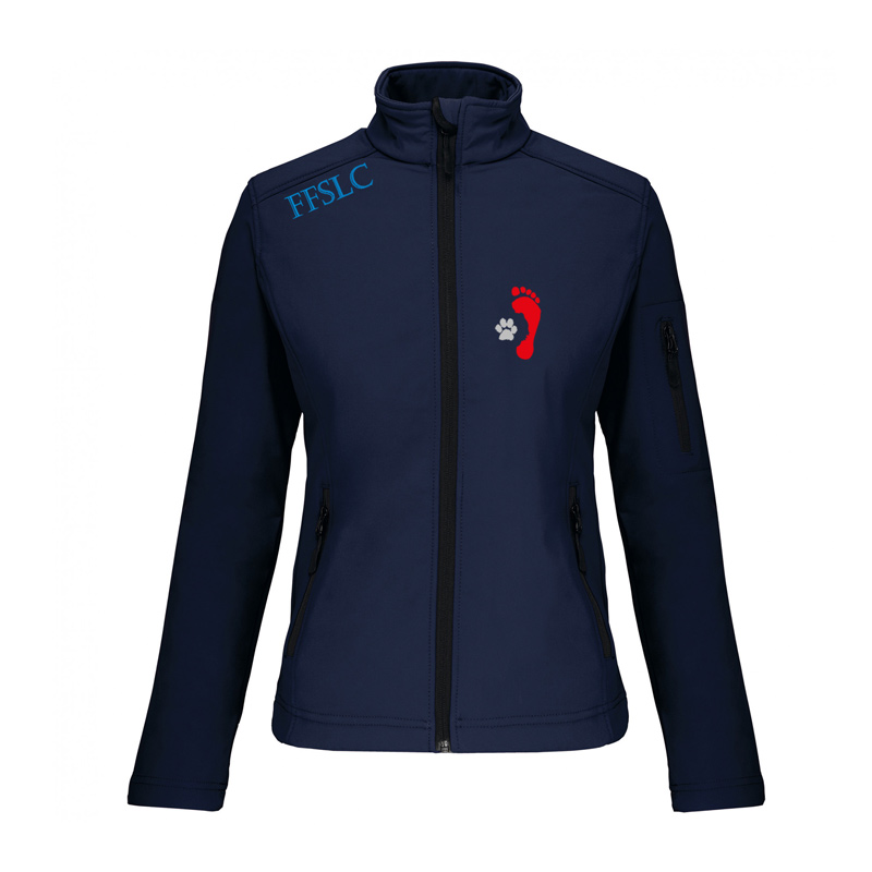 Softshell femme FFSLC brodé
