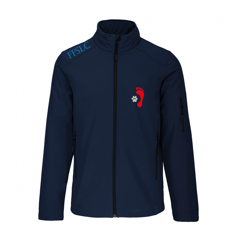 Softshell homme FFSLC brodé