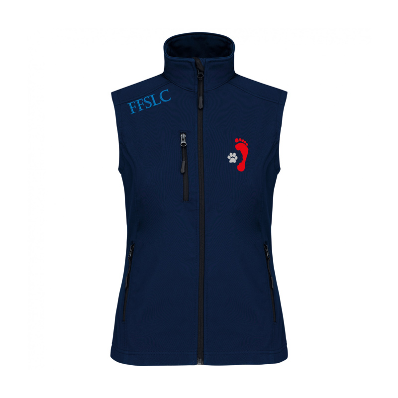 Softshell bodywarmer femme FFSLC brodé