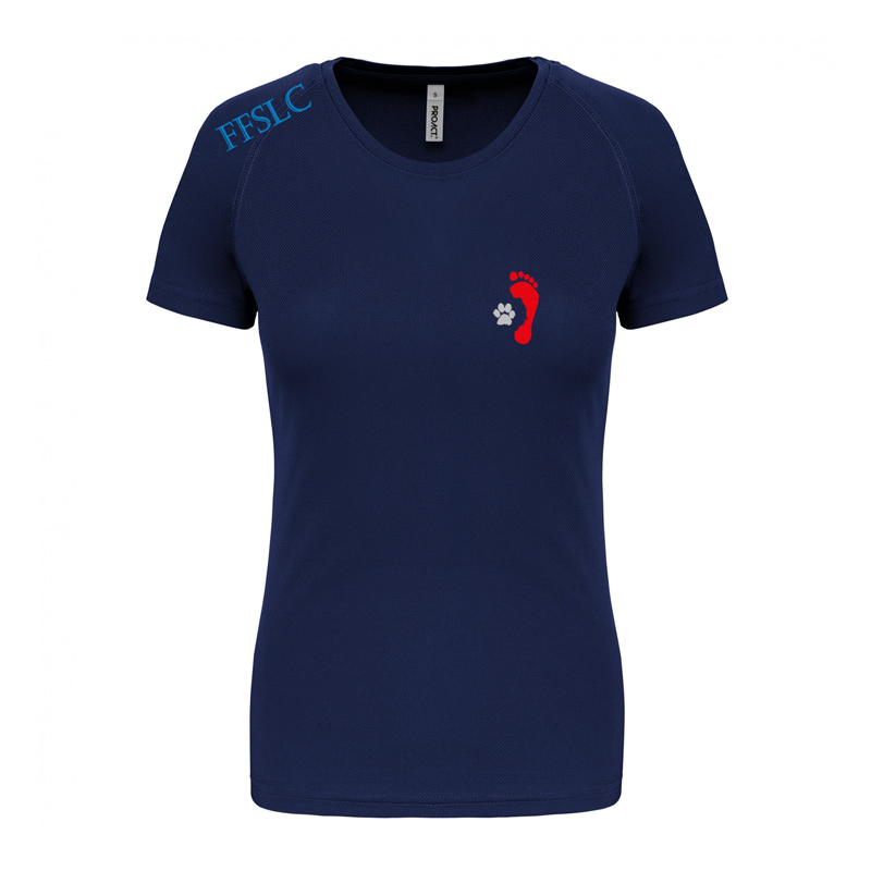 T-shirt femme FFSLC floqué